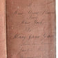 1855 BIBLE in ENGLISH antique AMERICANA personalized cover OLD & NEW TESTAMENT