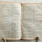 1855 BIBLE in ENGLISH antique AMERICANA personalized cover OLD & NEW TESTAMENT