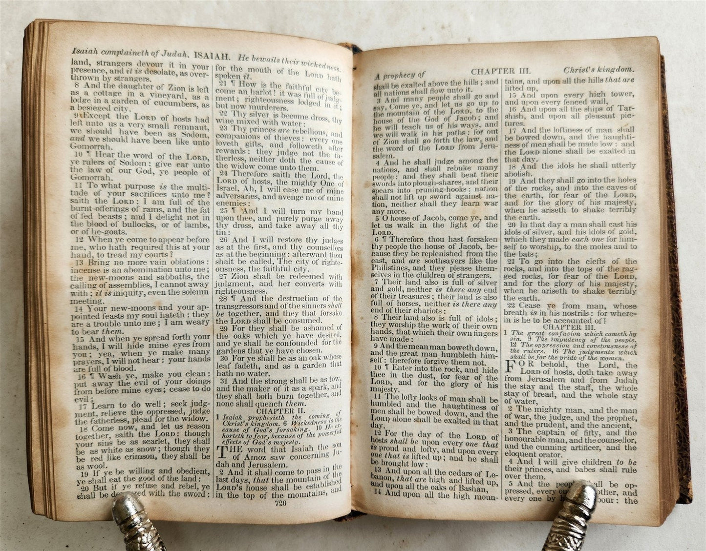 1855 BIBLE in ENGLISH antique AMERICANA personalized cover OLD & NEW TESTAMENT