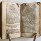 1590 HISTORY of WORLD'S RELIGIONS antique 16th CENTURY VELLUM BOUND