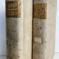1739 LA SCIENCE des MEDAILLES antique 2 ILLUSTRATED VOLUMES VELLUM BOUND