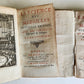 1739 LA SCIENCE des MEDAILLES antique 2 ILLUSTRATED VOLUMES VELLUM BOUND