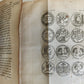 1739 LA SCIENCE des MEDAILLES antique 2 ILLUSTRATED VOLUMES VELLUM BOUND