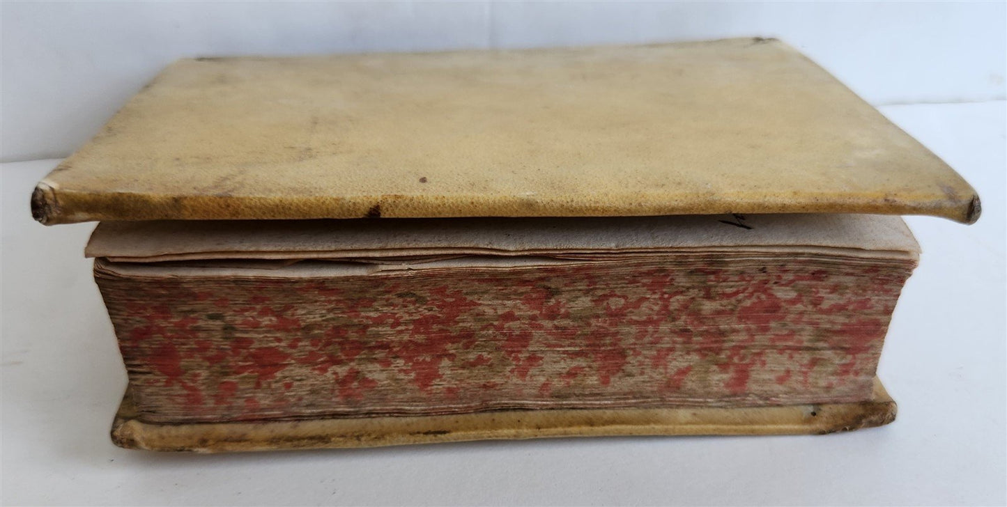 1586 CICERO editd by Paolo Manuzio antique VELLUM BOUND 16th CENTURY