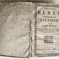 1660 BIBLE in ENGLISH OLD & NEW TESTAMENT by Henry Hills & John Field antique