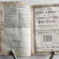 1660 BIBLE in ENGLISH OLD & NEW TESTAMENT by Henry Hills & John Field antique