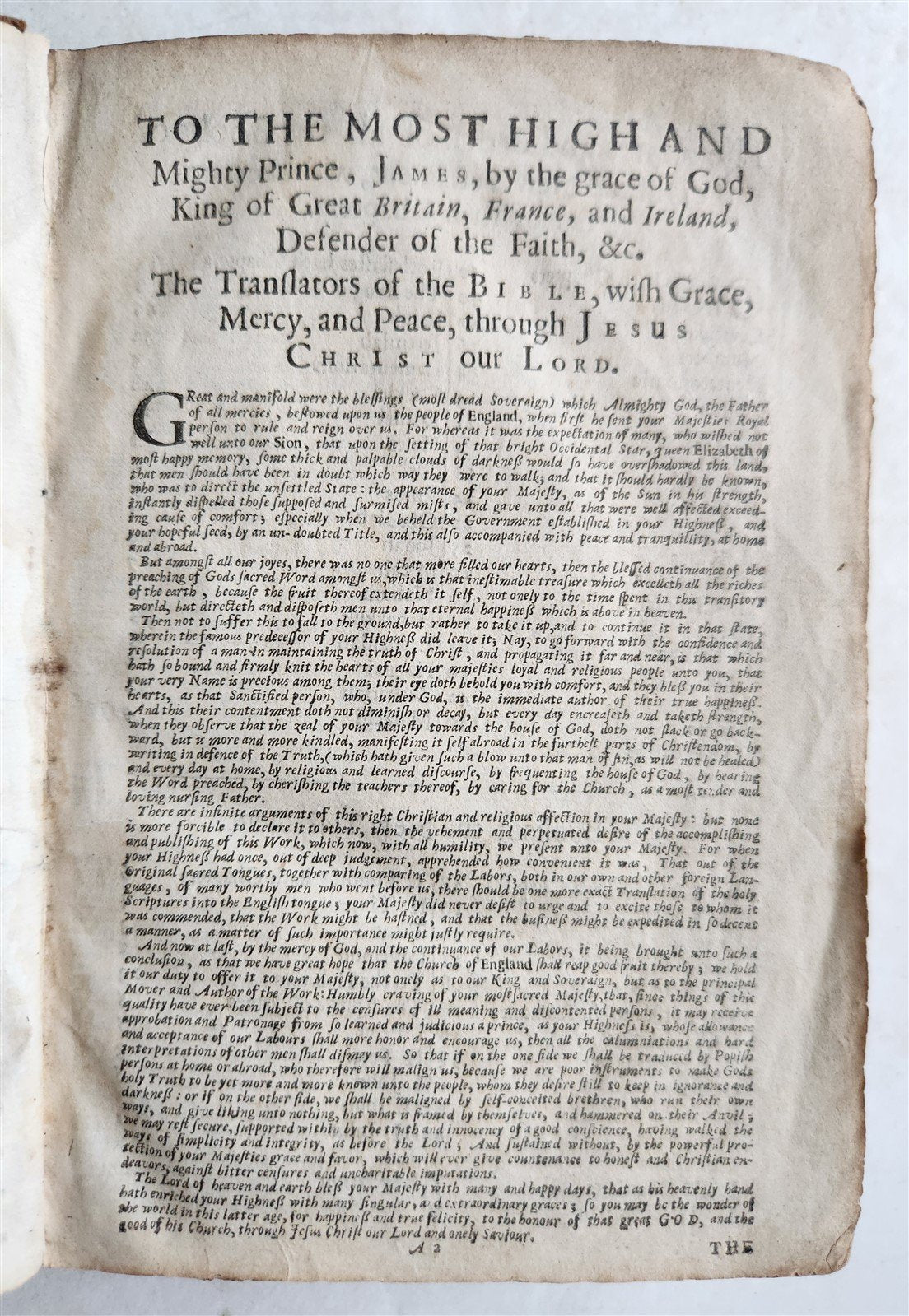 1660 BIBLE in ENGLISH OLD & NEW TESTAMENT by Henry Hills & John Field antique