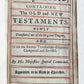 1695 BIBLE in ENGLISH OLD TESTAMENT Oxford: University printers antique