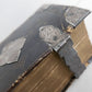1697 BIBLE in ENGLISH OLD & NEW TESTAMENT antique w/ SILVER DECORATIONS & CLASPS
