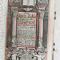1697 BIBLE in ENGLISH OLD & NEW TESTAMENT antique w/ SILVER DECORATIONS & CLASPS