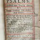 1697 BIBLE in ENGLISH OLD & NEW TESTAMENT antique w/ SILVER DECORATIONS & CLASPS