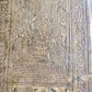 1571 BIBLE in LATIN ILLUSTRATED w/ 135 WOODCUTS antique PIGSKIN w/ METAL CORNERS