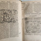 1571 BIBLE in LATIN ILLUSTRATED w/ 135 WOODCUTS antique PIGSKIN w/ METAL CORNERS