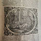1571 BIBLE in LATIN ILLUSTRATED w/ 135 WOODCUTS antique PIGSKIN w/ METAL CORNERS