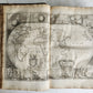 1715 BIBLE in ENGLISH antique ILLUSTRATED w/6 MAPS PIGSKIN FOLIO w/METAL CORNERS