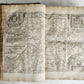 1715 BIBLE in ENGLISH antique ILLUSTRATED w/6 MAPS PIGSKIN FOLIO w/METAL CORNERS