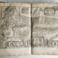 1715 BIBLE in ENGLISH antique ILLUSTRATED w/6 MAPS PIGSKIN FOLIO w/METAL CORNERS