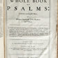 1715 BIBLE in ENGLISH antique ILLUSTRATED w/6 MAPS PIGSKIN FOLIO w/METAL CORNERS