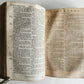1699 BIBLE in ENGLISH OLD & NEW TESTAMENT antique Charles Bill & Thomas Newcomb