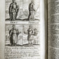 1695 BIBLE in ENGLISH OLD TESTAMENT antique ILLUSTRATED w/ NUMEROUS PLATES