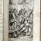 1695 BIBLE in ENGLISH OLD TESTAMENT antique ILLUSTRATED w/ NUMEROUS PLATES