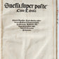 1526 POST-INCUNABULA ARISTOTLE & A.NIFO antique Posterior Analytics Commentary