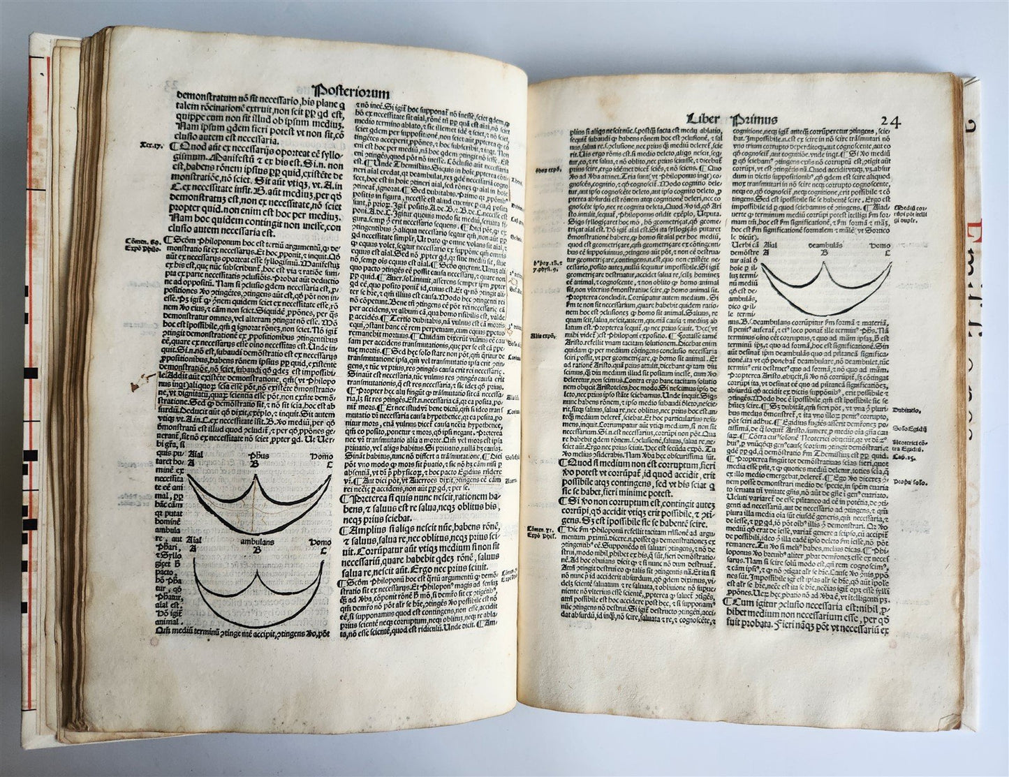1526 POST-INCUNABULA ARISTOTLE & A.NIFO antique Posterior Analytics Commentary