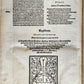1526 POST-INCUNABULA ARISTOTLE & A.NIFO antique Posterior Analytics Commentary