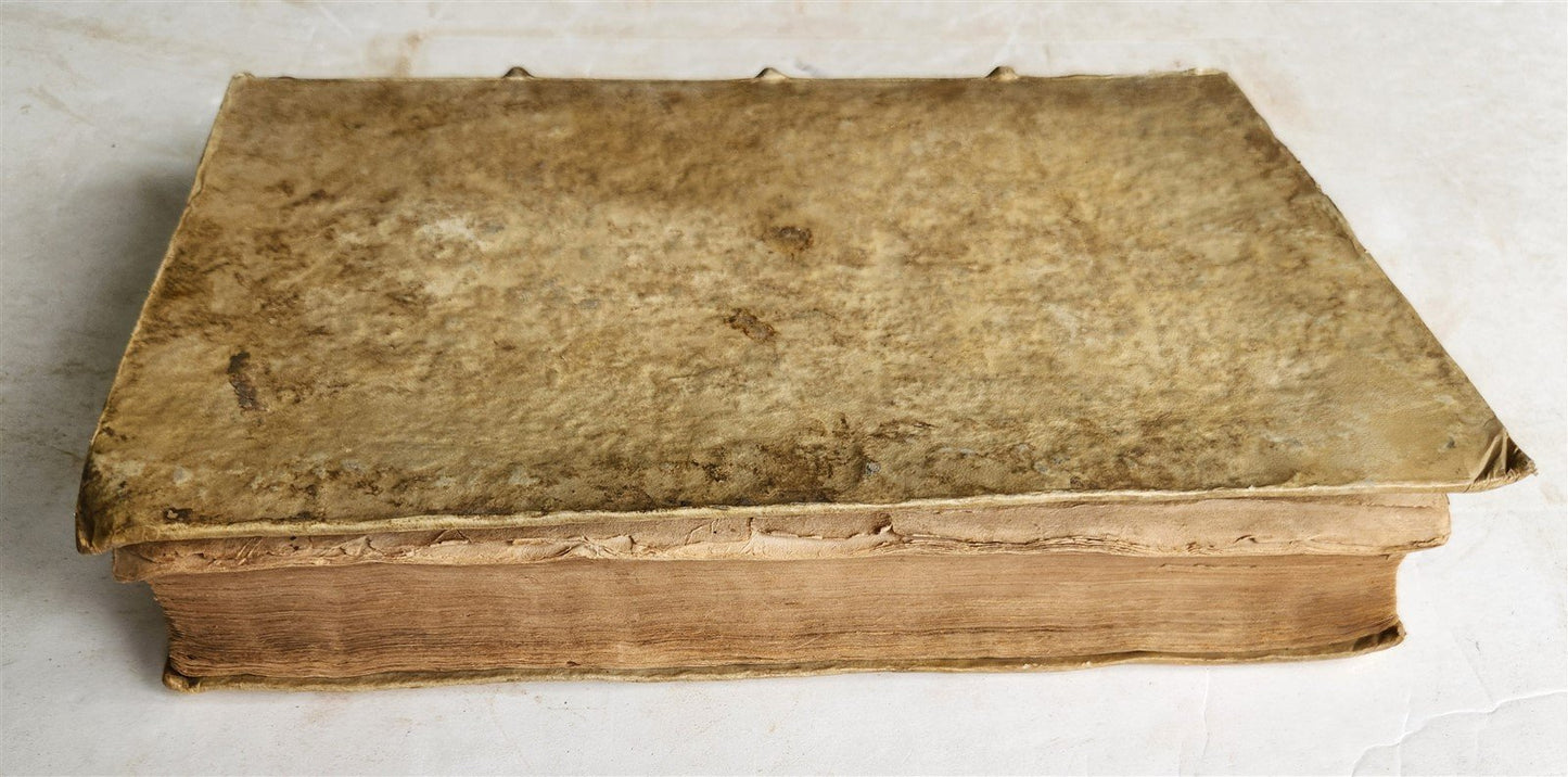 1566 AELIUS ARISTIDES ORATORIS CLARISSIMI antique VELLUM BOUND FOLIO rare
