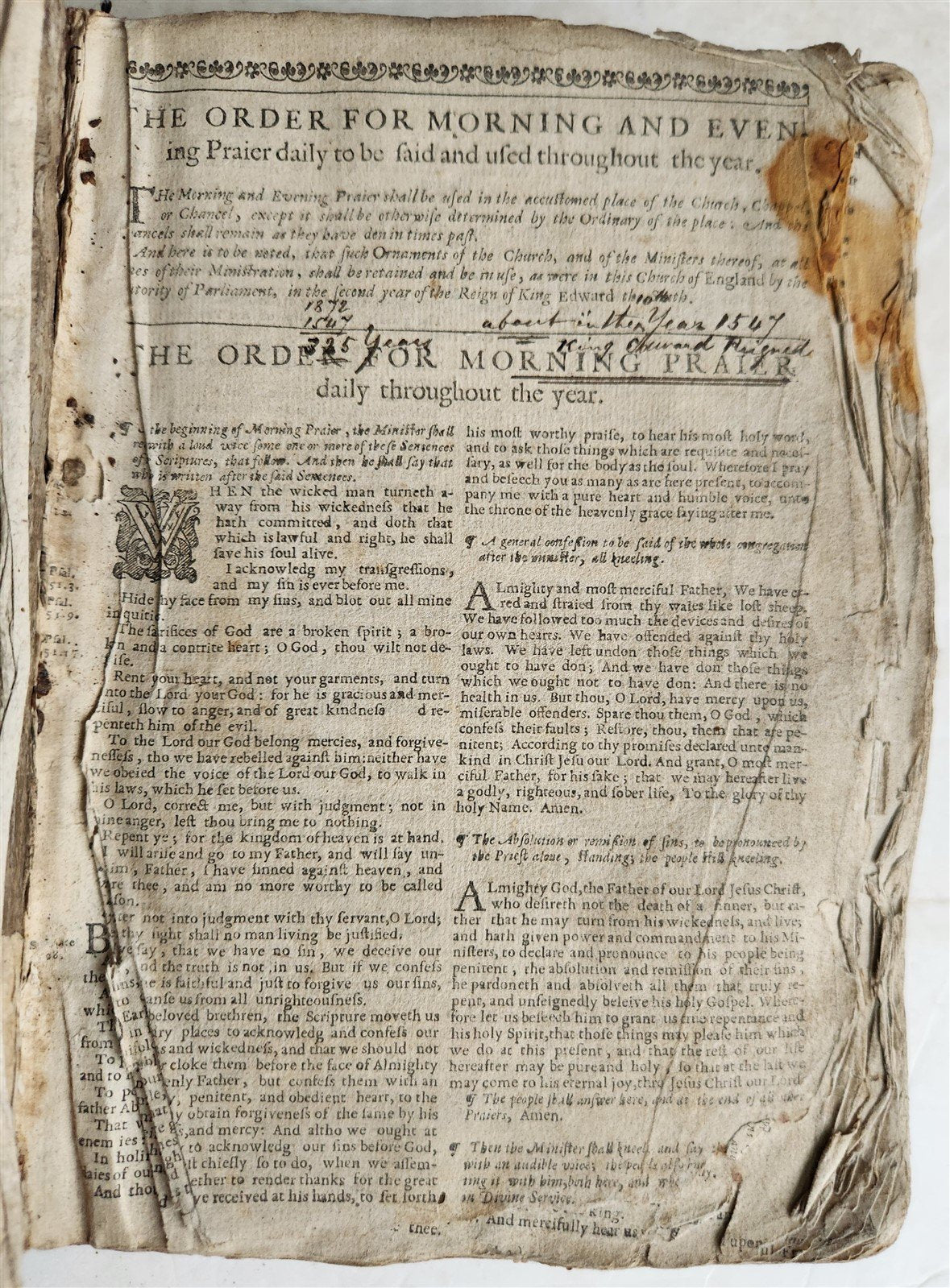 1596 BIBLE in ENGLISH GENEVA BREECHES VERSION antique ORIGINAL BINDING scarce