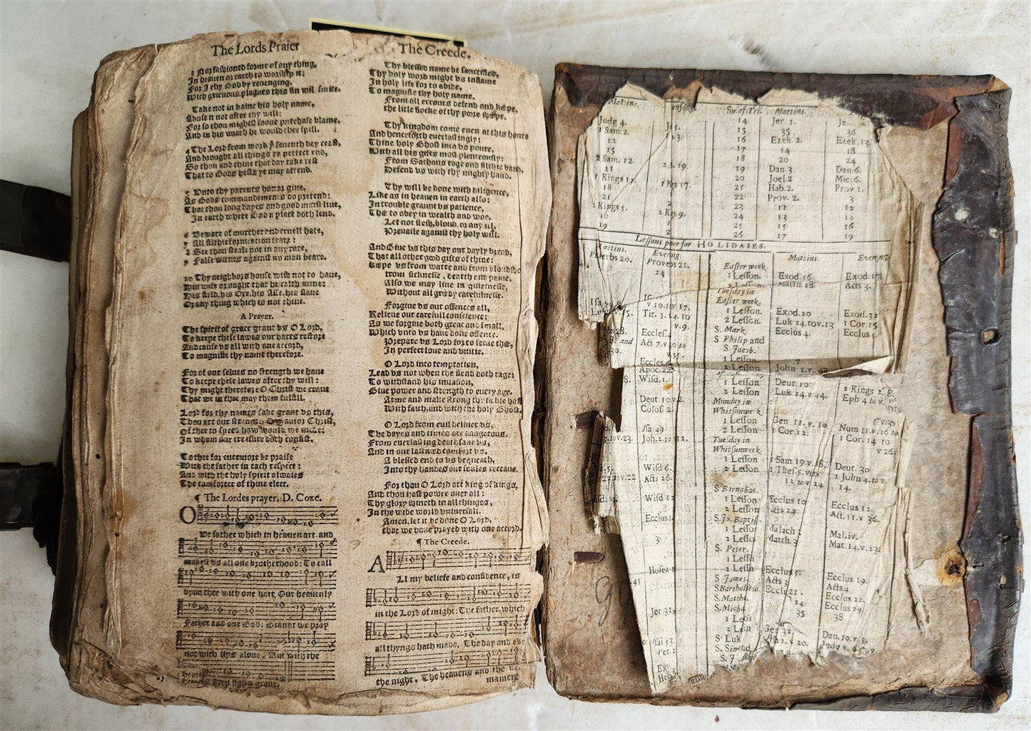 1596 BIBLE in ENGLISH GENEVA BREECHES VERSION antique ORIGINAL BINDING scarce