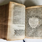 1638 BIBLE in ENGLISH Robert Barker ILLUSTRATED antique FINE ORIGINAL BINDING