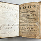 1774 BIBLE in ENGLISH antique FINE ORIGINAL BINDING w/ SILVER CORNER PIECES