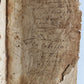1638 BIBLE in ENGLISH antique COAT of ARMS of BRITISH KING CHARLES I BINDING