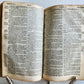 1638 BIBLE in ENGLISH antique COAT of ARMS of BRITISH KING CHARLES I BINDING