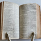 1685 BIBLE ENGLISH antique Old & New Testament w/ Concordance & Psalms