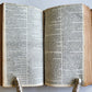 1685 BIBLE ENGLISH antique Old & New Testament w/ Concordance & Psalms