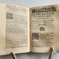 1584 Sannazaro's DE PARTU VIRGINIS POEM Commentary by Lazaro Cardona ANTIQUE