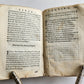 1584 Sannazaro's DE PARTU VIRGINIS POEM Commentary by Lazaro Cardona ANTIQUE