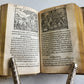1561 AESOP FABLES antique FULLY ILLUSTRATED vellum binding 16th CENTURY rare