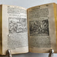 1561 AESOP FABLES antique FULLY ILLUSTRATED vellum binding 16th CENTURY rare