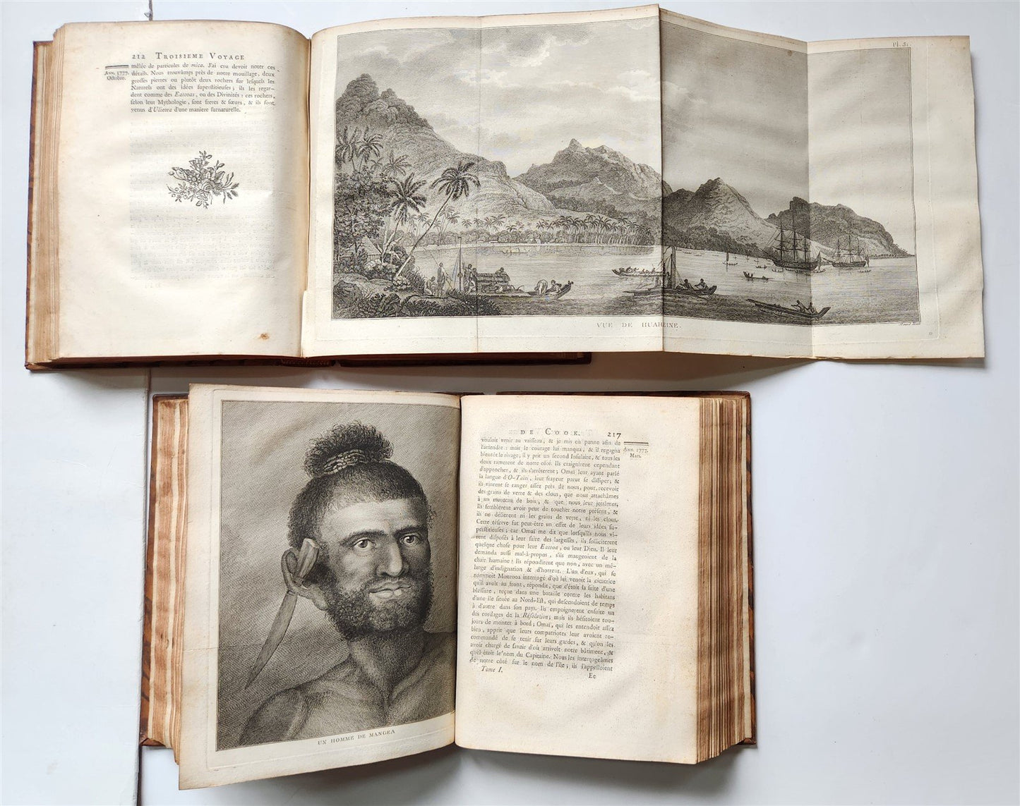 1785 VOYAGE of CAPTAIN COOK 4 vols ILLUSTRATED w/88 PLATES antique FRENCH 4to ED