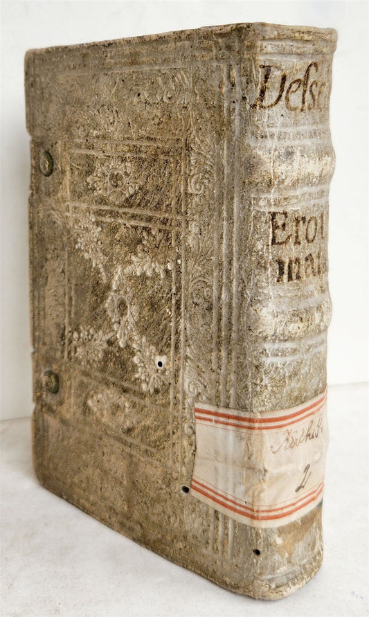 1697 CANON LAW BOOK Erotemata juris canonici. antique by V. ANDREAS