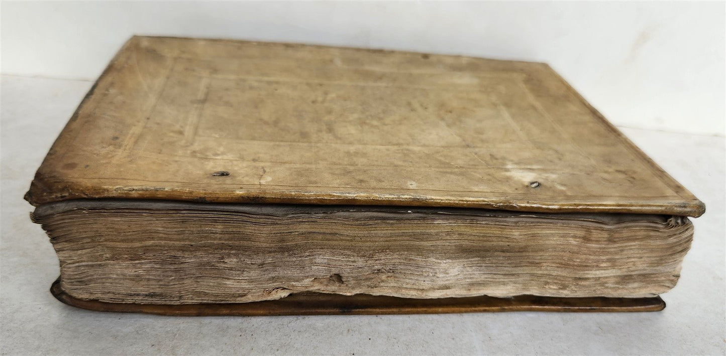 1508 POST-INCUNABULA LAW BOOK by SEBASTIAN BRANT antique VELLUM BOUND
