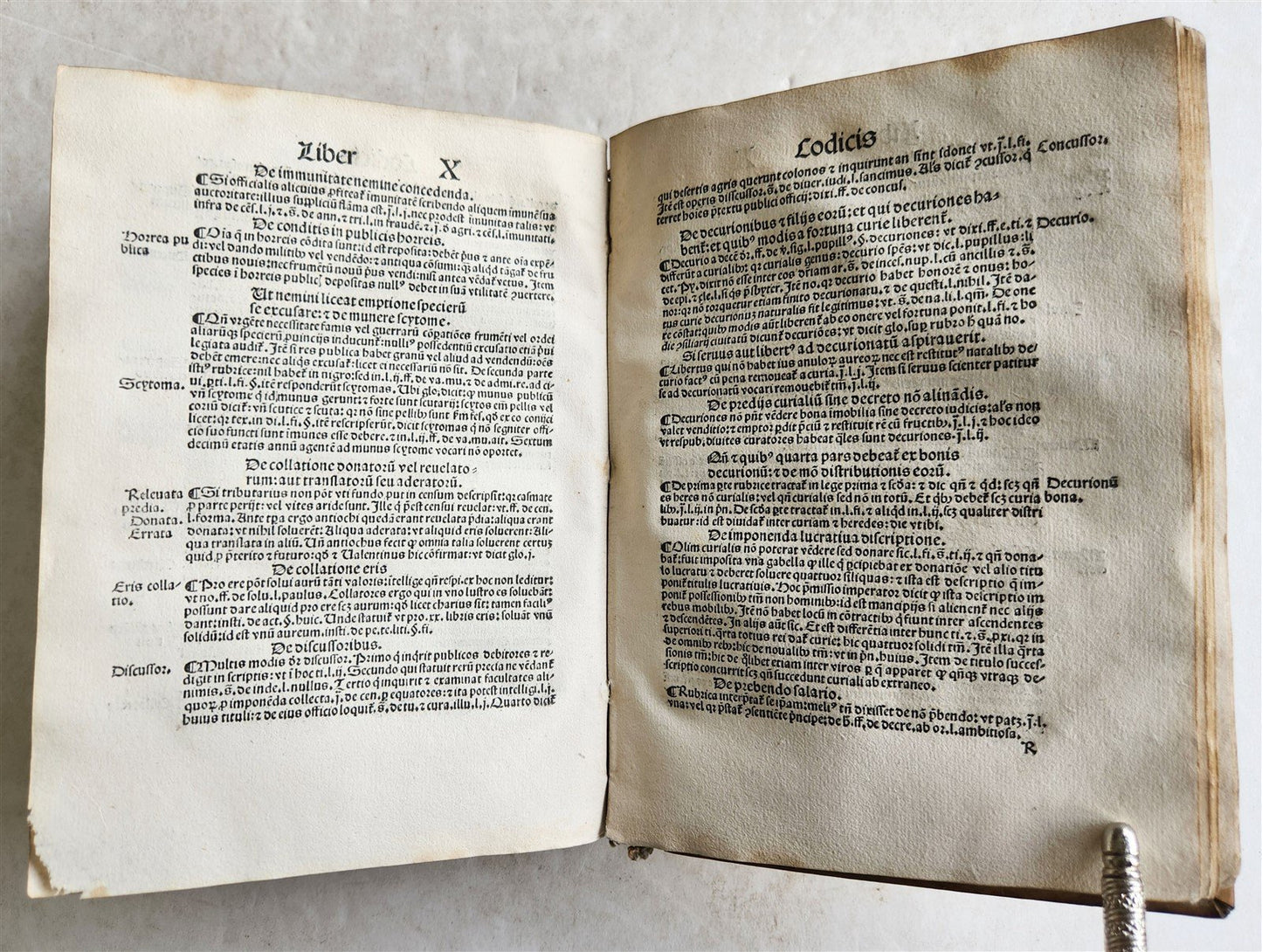 1508 POST-INCUNABULA LAW BOOK by SEBASTIAN BRANT antique VELLUM BOUND