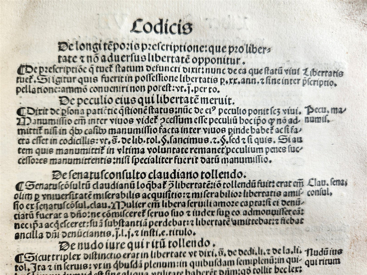 1508 POST-INCUNABULA LAW BOOK by SEBASTIAN BRANT antique VELLUM BOUND