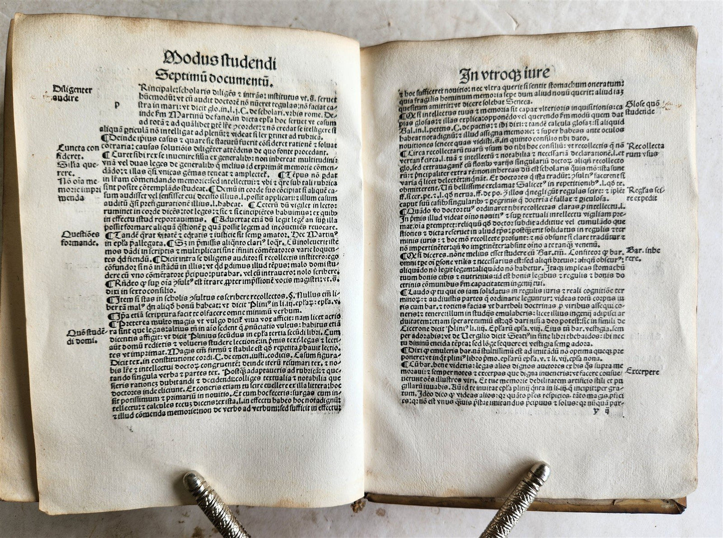 1508 POST-INCUNABULA LAW BOOK by SEBASTIAN BRANT antique VELLUM BOUND