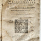 1577 LAW BOOK by Jacobus MENOCHIUS antique VELLUM BOUND FOLIO 16th CENTURY