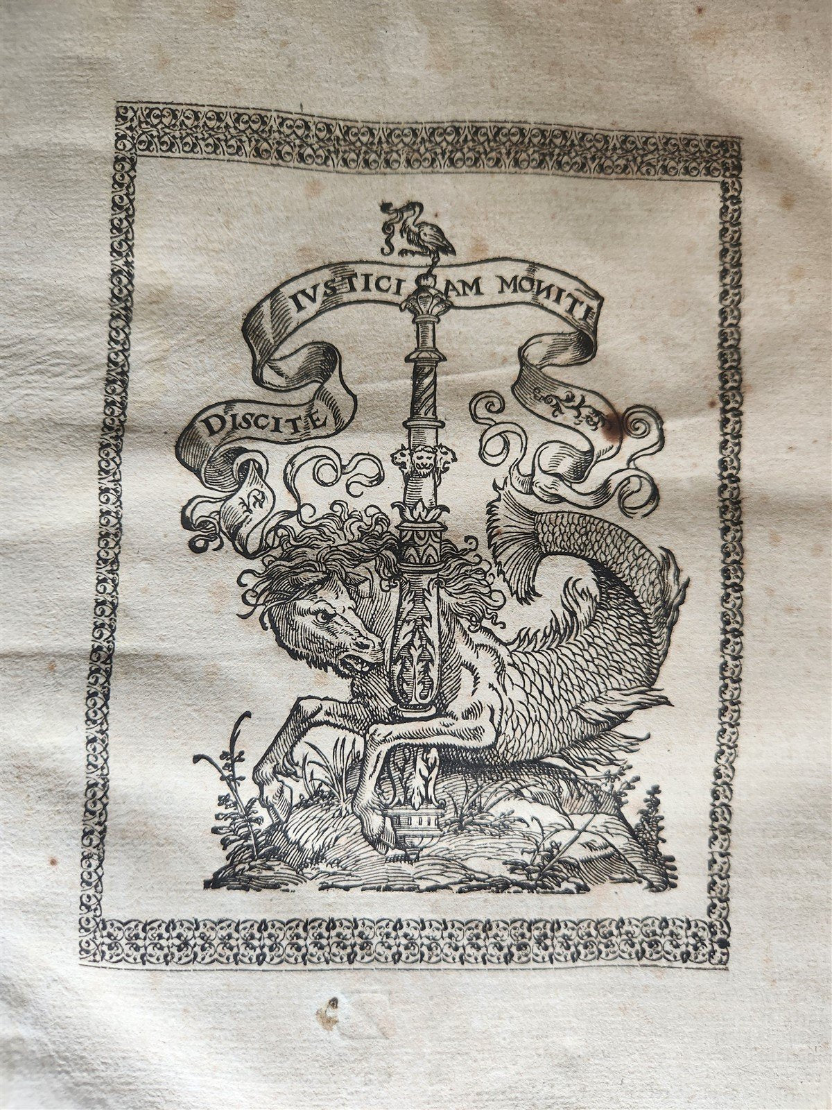 1577 LAW BOOK by Jacobus MENOCHIUS antique VELLUM BOUND FOLIO 16th CENTURY