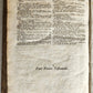 1743 BIBLE COMMENTARY Joannis Stephani Menochius in LATIN VELLUM FOLIO antique